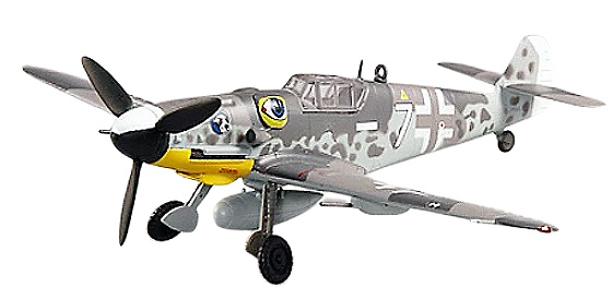 Messerschmitt BF109G-6, IV./JG51, 1943, Yugoslavia, 1:72, Easy Model 