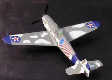 Messerschmitt BF109G-6, USAAF W. Nr. 166 133, 1:72, Witty Wings 