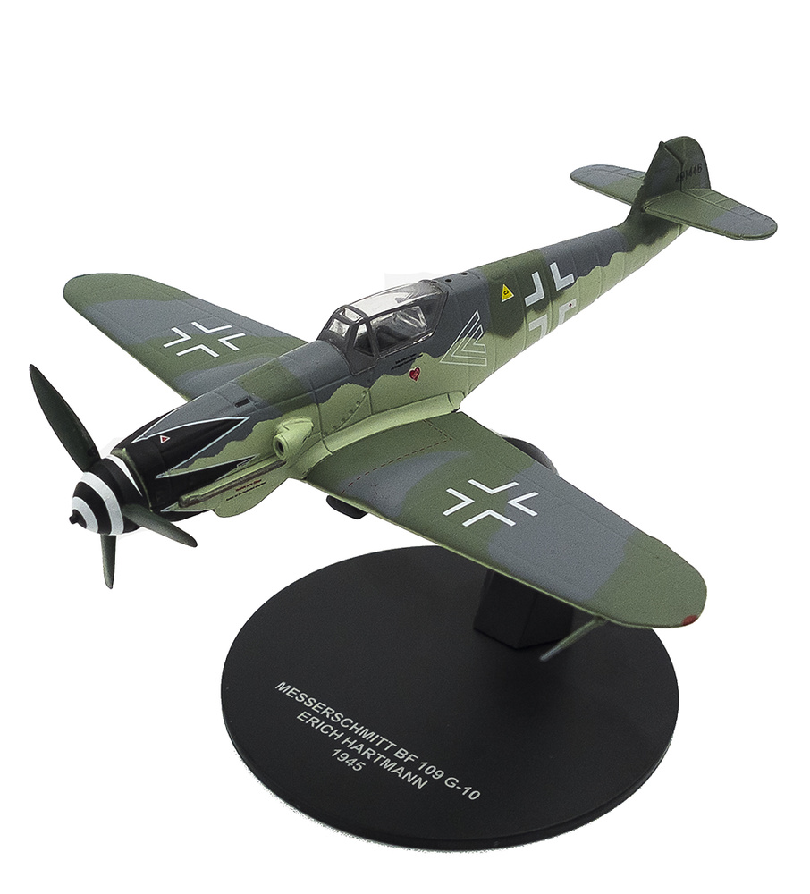 Messerschmitt Bf-109 G-10, Erich Hartmann, 1945, 1:72, Atlas 