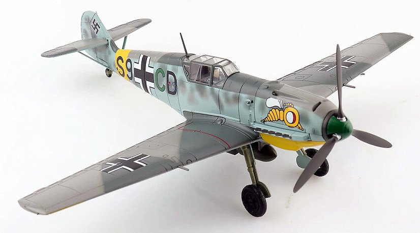 Messerschmitt Bf 109E, Luftwaffe III, USSR, 1941, 1:48, Hobby Master 