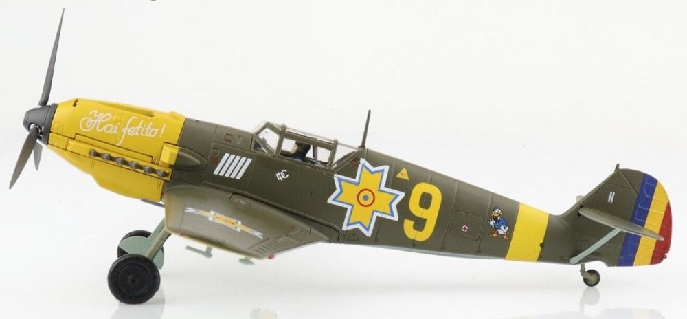 Messerschmitt Bf 109E, Romanian Air Force Grupul 7, Karpovka, USSR, November 1941, 1:48, Hobby Master 