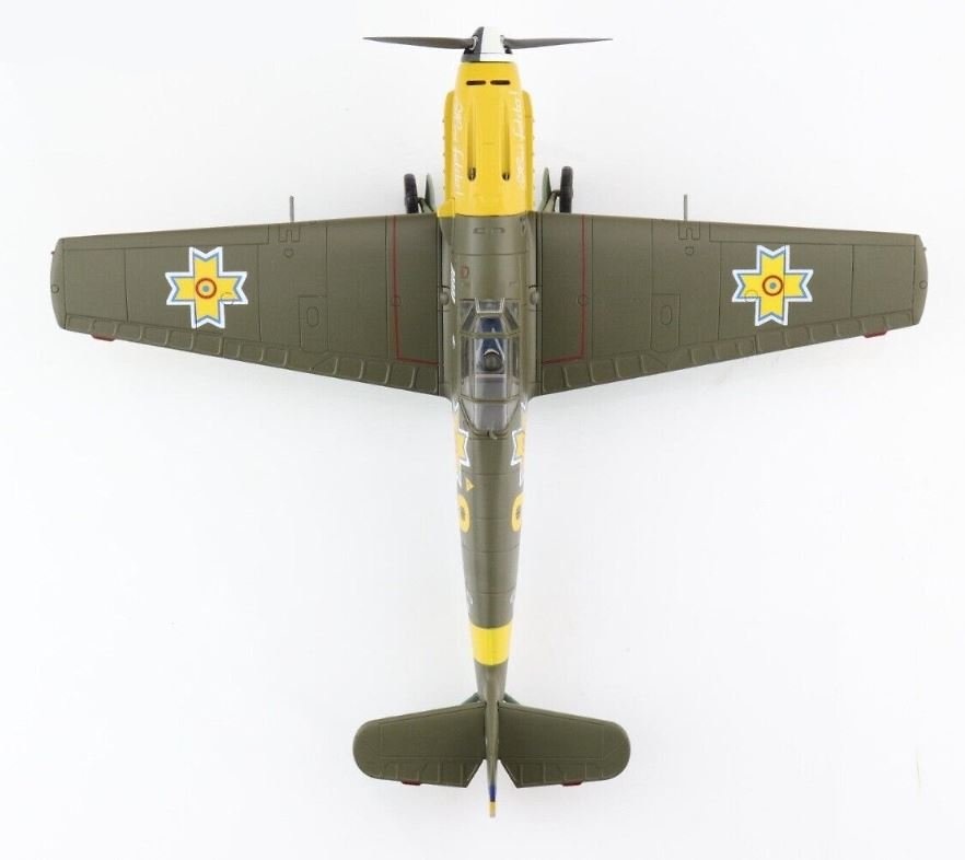 Messerschmitt Bf 109E, Romanian Air Force Grupul 7, Karpovka, USSR, November 1941, 1:48, Hobby Master 