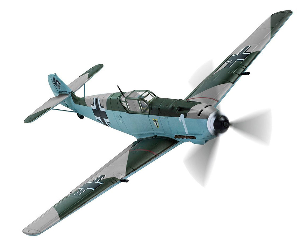 Messerschmitt Bf109E-4, pilot Wilhelm Balthasar, 1./JG.1, France, 1940, 1:72, Corgi 