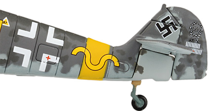 Messerschmitt Bf109G-2, Yellow 1, Obleut. Hermann Graf, 9./JG 52, Pitomnik, 1942, 1:72, Corgi 