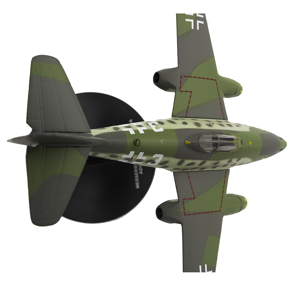 Messerschmitt ME-262 A-1A, pilot Adolf Galland, 1945, 1:72, Atlas 