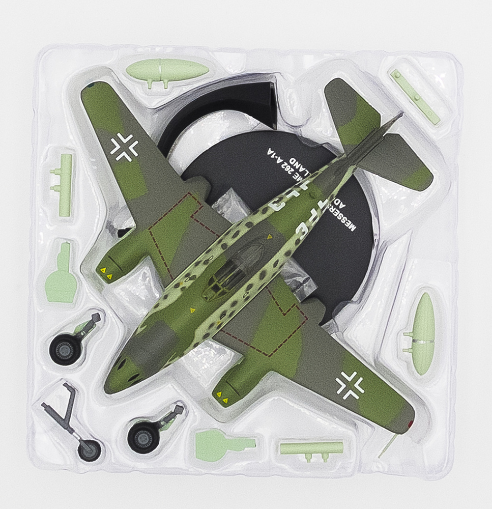 Messerschmitt ME-262 A-1A, pilot Adolf Galland, 1945, 1:72, Atlas 