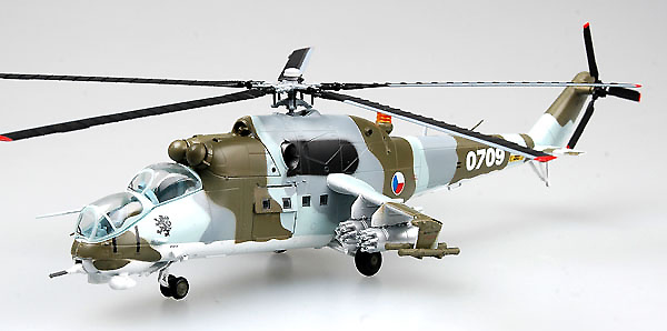 Mi-24 No.0709, Czech Republic Air Force, 1:72, Easy Model 