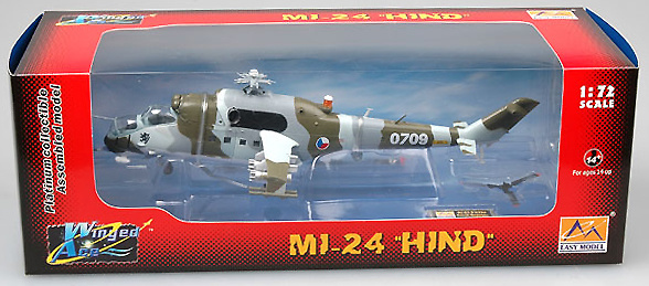 Mi-24 No.0709, Czech Republic Air Force, 1:72, Easy Model 