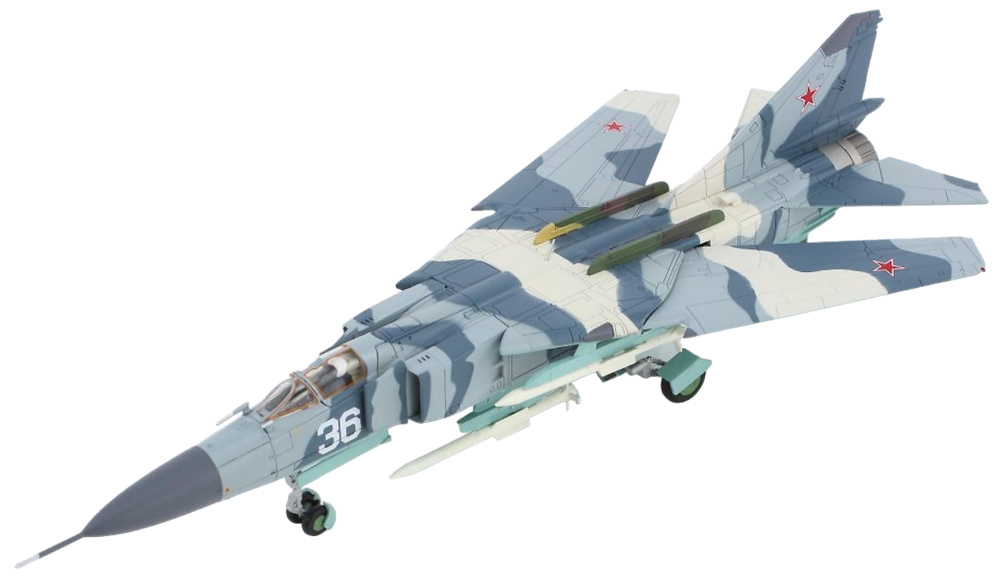 MiG-23 Flogger, Russian Air Force, White 36, Russia, 1:72, Hobby Master 