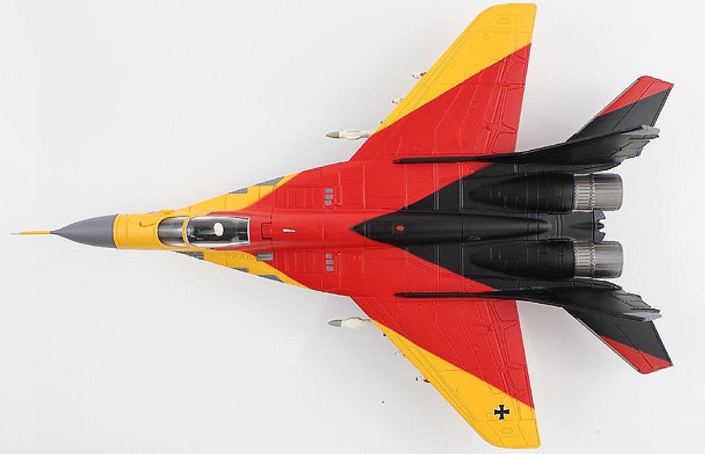 MiG-29 Fulcrum-A, Luftwaffe JG 73 Steinhoff, 29+20, Rostock-Laage AB, Germany, 2001, 1:72, Hobby Master 