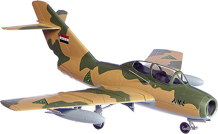 Mig-15 UTI Iraqi Air Force 1980, 1:72, Easy Model 