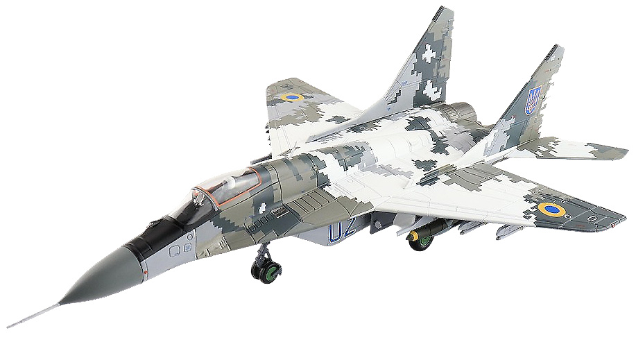 Mig-29 9-13 “Fulcrum C” Bort 02, Ukrainian Air Force, 1:72, Hobby Master 