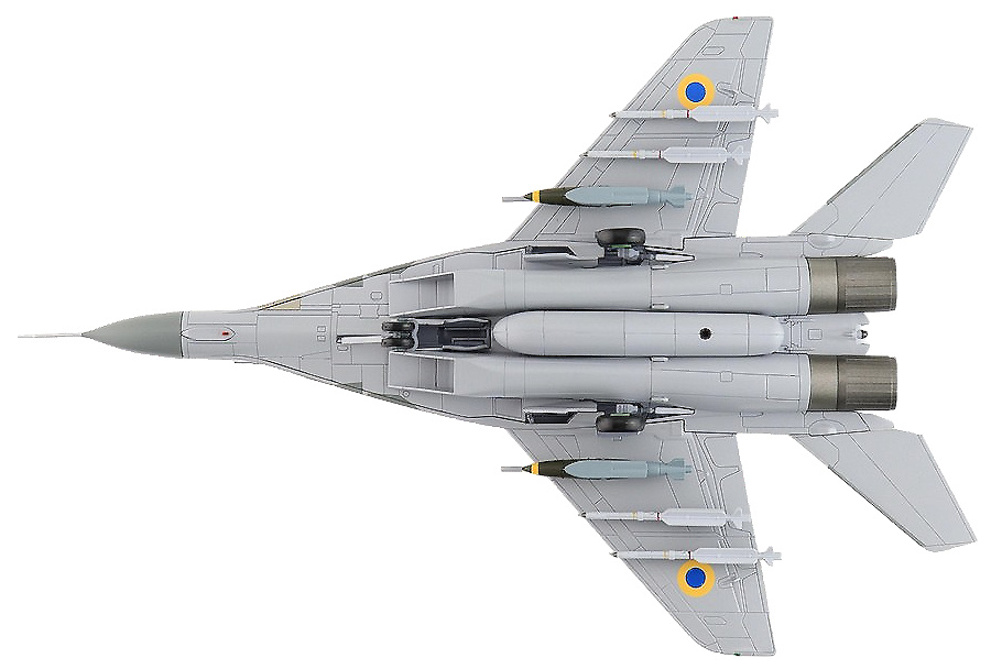 Mig-29 9-13 “Fulcrum C” Bort 02, Ukrainian Air Force, 1:72, Hobby Master 