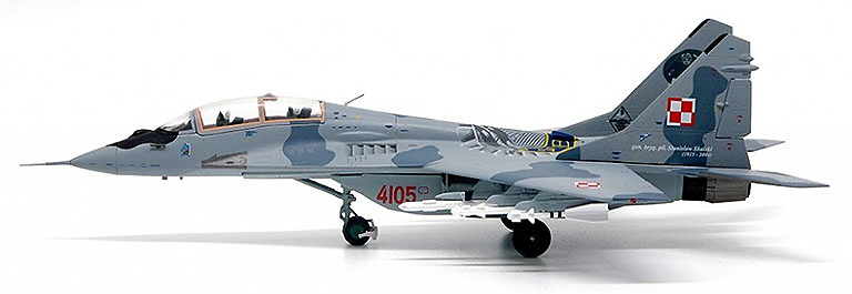 Mig 29UB Fulcrum, Polish Air Force, 22nd Tactical Aviation Base, May, 2015, 1:72, JC Wings 