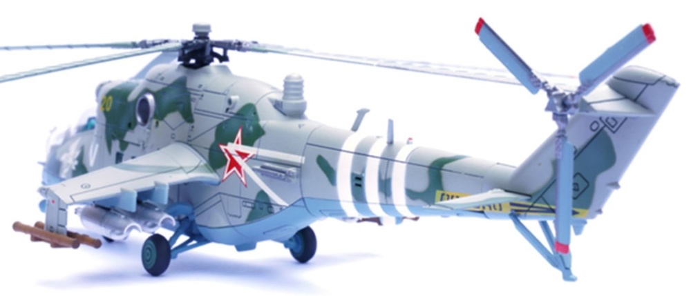 Mil Mi-24V, Russian Air Force, Zaporizhia, Ukraine, 1:72, Panzerkampf 