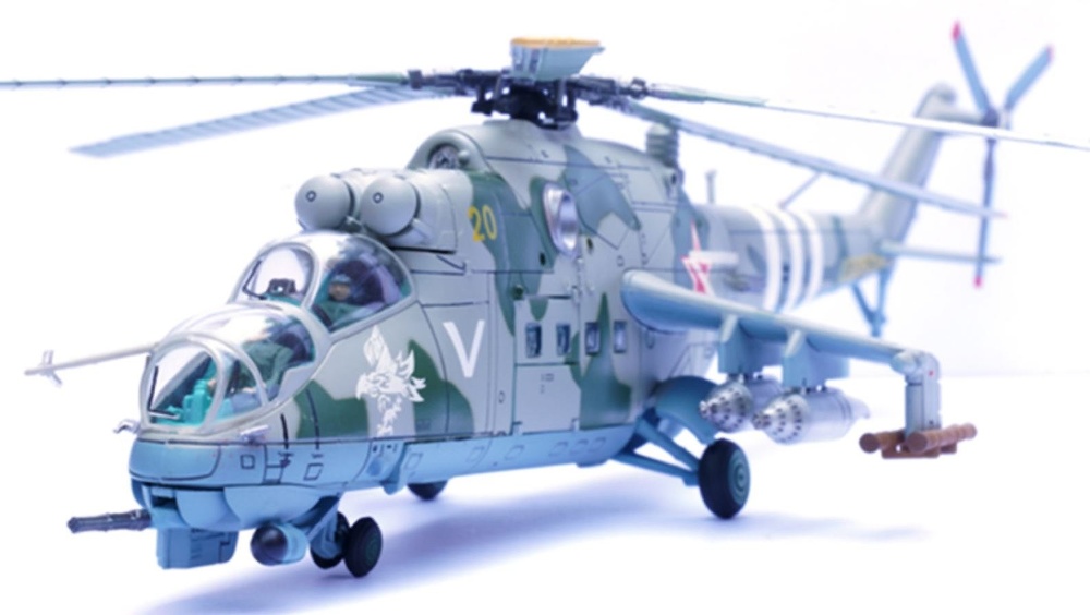 Mil Mi-24V, Russian Air Force, Zaporizhia, Ukraine, 1:72, Panzerkampf 