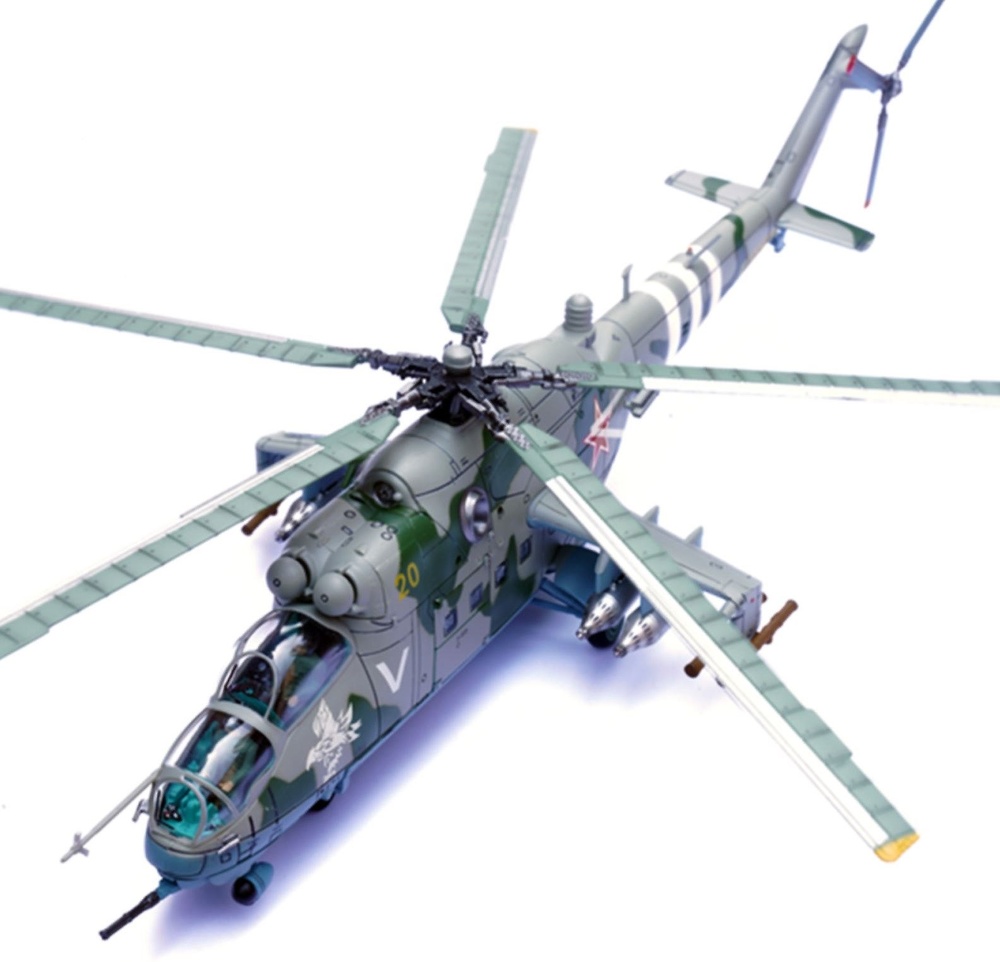 Mil Mi-24V, Russian Air Force, Zaporizhia, Ukraine, 1:72, Panzerkampf 