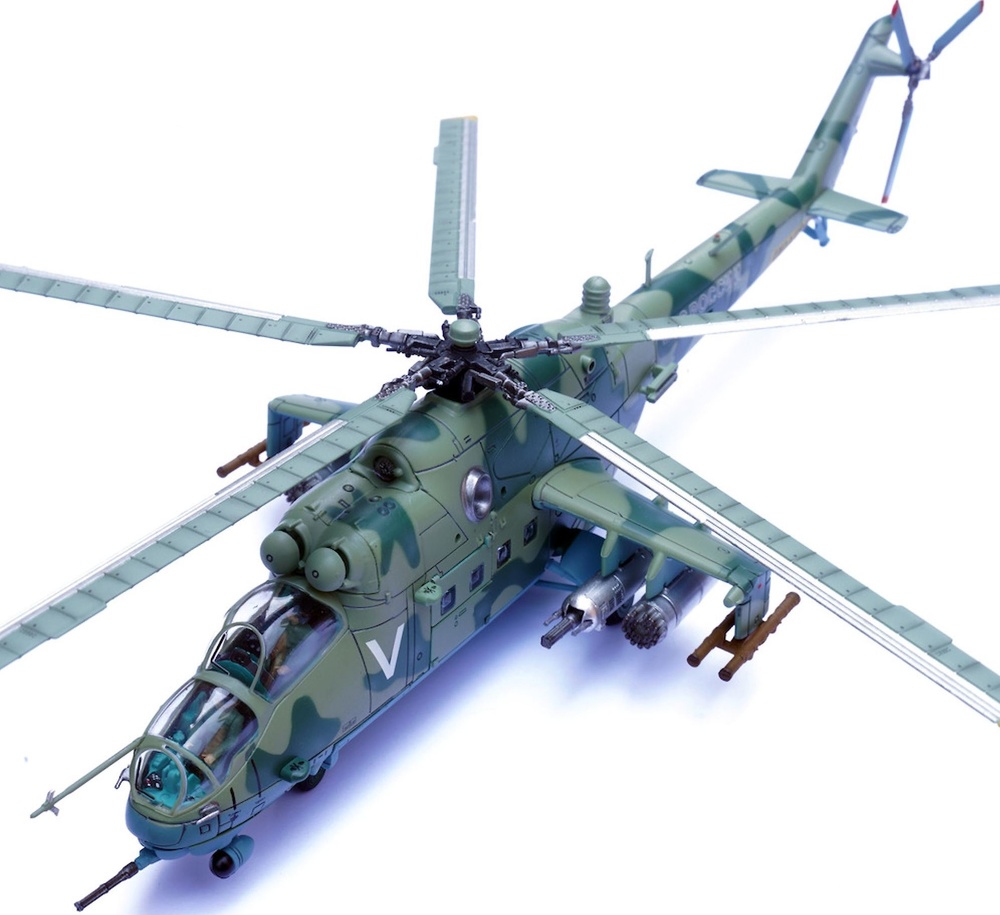 Mil Mi-24V, Russian Air Force Assault on Kyiv 2022, 1:72, Panzerkampf 