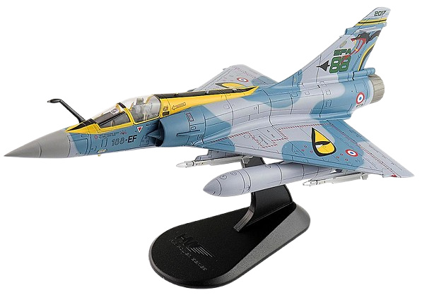 Mirage 2000-5, Armee de l'Air EC 3/11 Corse, 188-EF, Squadron 100º Aniversario, Djibuti, 2017 1:72, Hobby Master 