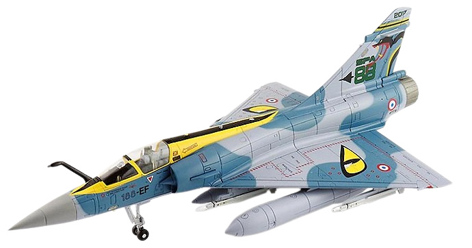 Mirage 2000-5, Armee de l'Air EC 3/11 Corse, 188-EF, Squadron 100th Anniversary, Djibouti, 2017 1:72, Hobby Master 