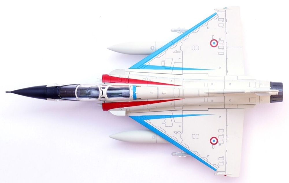 Mirage 2000B, French Air Force B-01 Armée de l'Air, Farnborough, 1982, 1:72, Panzerkampf 