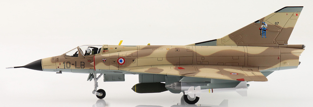 Mirage IIIC, Armee de l'Air EC 3/10 Vexin, 10-LB, Djibouti AB, October, 1984, 1:72, Hobby Master 