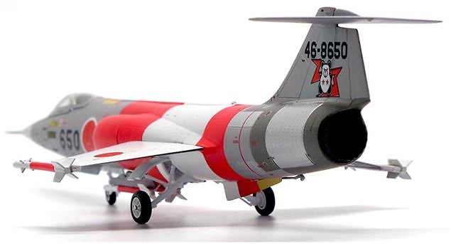 Mitsubishi F-104J Starfighter, JASDF, 203rd Hikotai, Japan, 1979, 1:72, JC Wings 