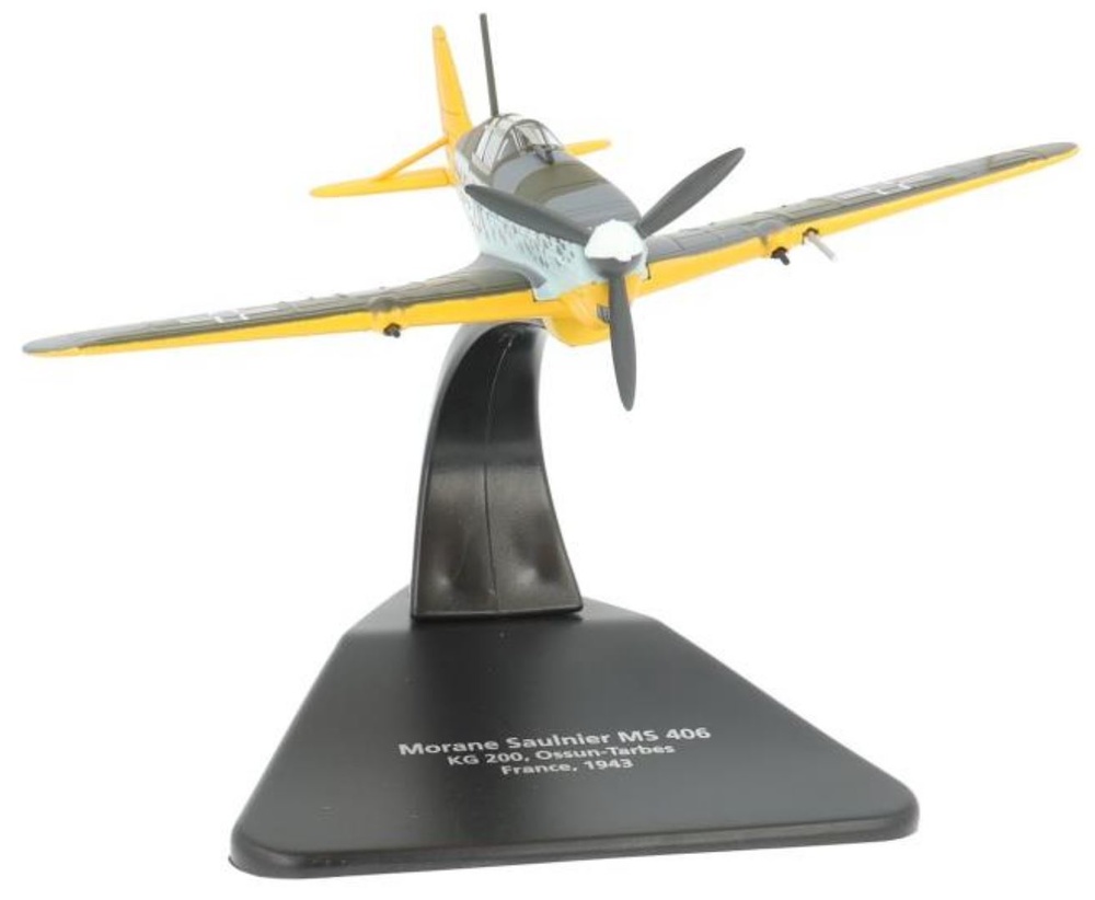 Morane Saulnier MS 406, KG200, Ossun-Tarbes, France, 1943, 1:72, Oxford (without swastika) 