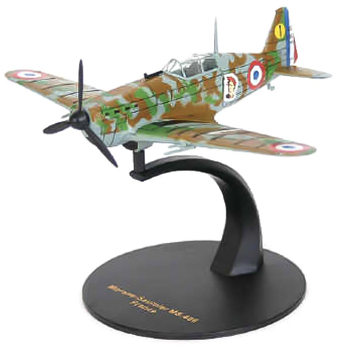 Morane Saulnier MS 406 C1, France, 1:72, Altaya 