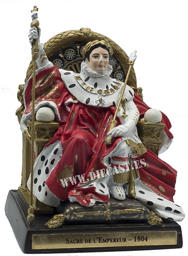 Napoleon I on the imperial throne, 1804, 1:30, Cobra Editions 