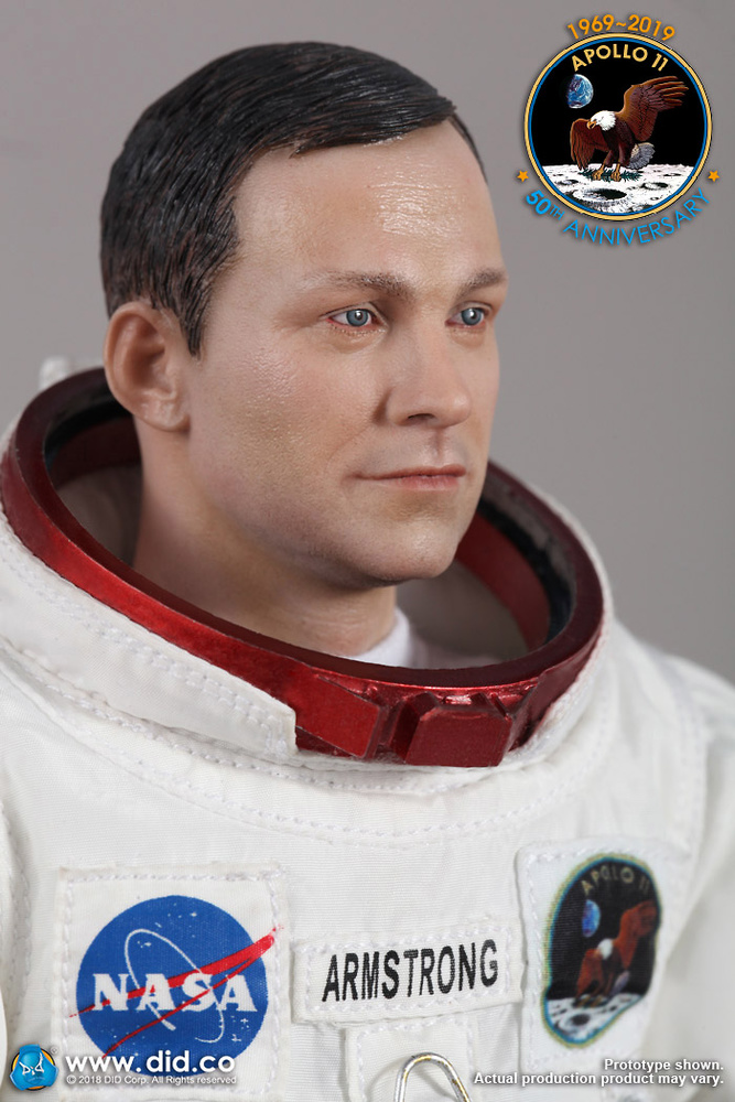 Neil Armstrong, Commander of Apollo 11, July 1969, 1:6, Did 