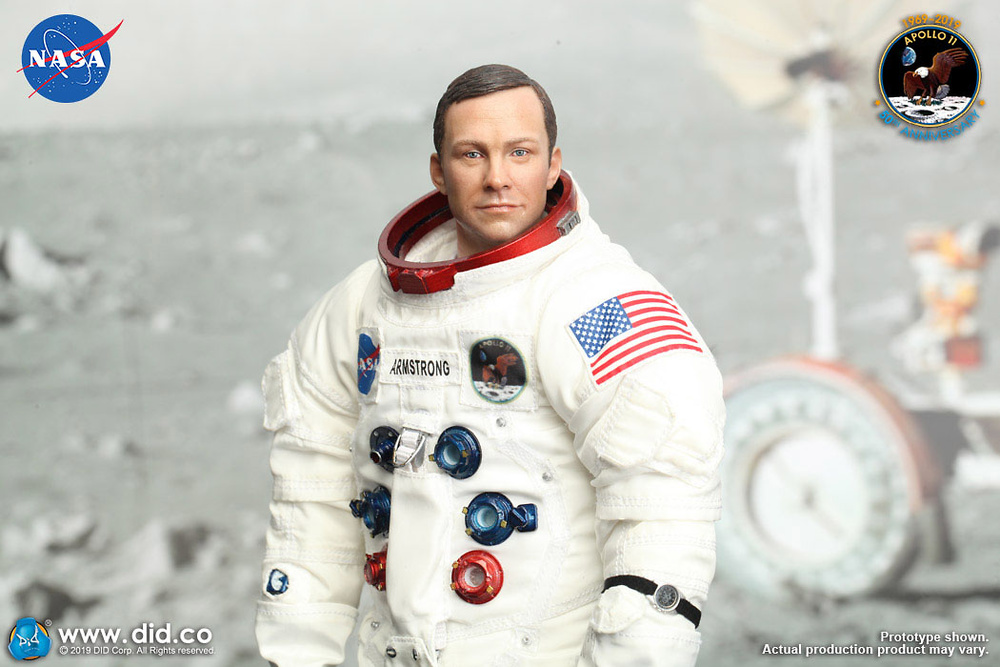 Neil Armstrong, Commander of Apollo 11, July 1969, 1:6, Did 