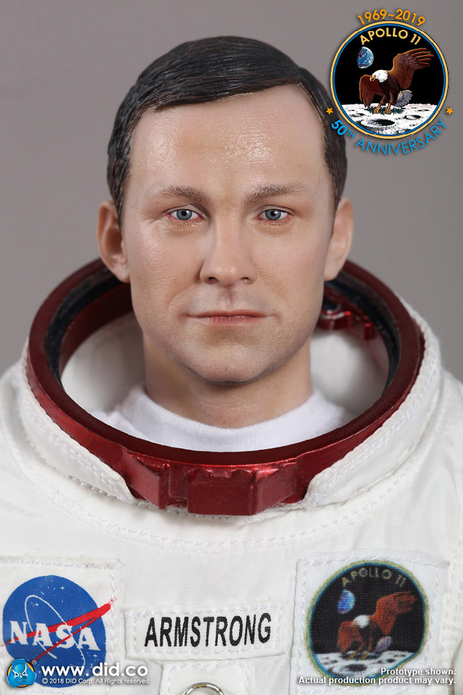 Neil Armstrong, Commander of Apollo 11, July 1969, 1:6, Did 