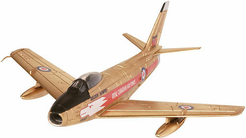 North American F-86 Sabre, RCAF Golden Hawks, CFB Chatham, CanadA, 1959, 1:72, Corgi 