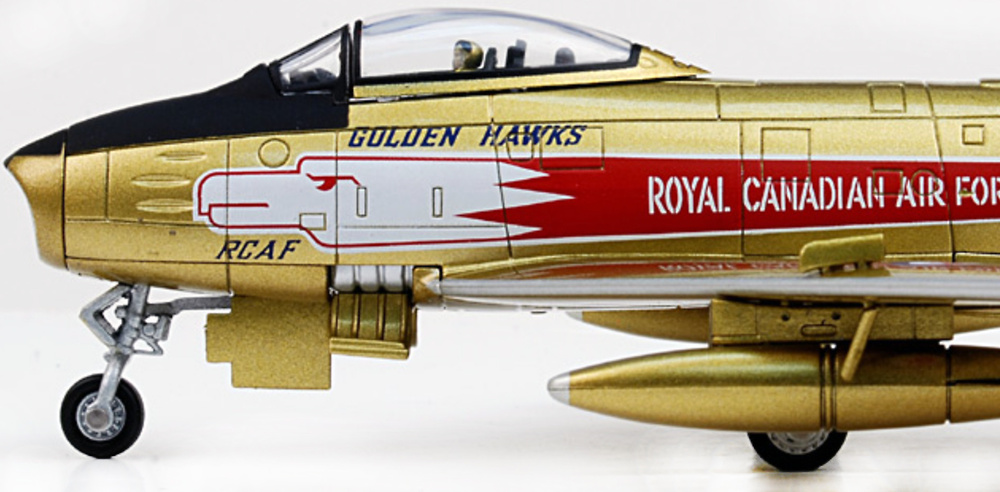 North American F-86 Sabre, RCAF Golden Hawks, CFB Chatham, Canada, 1959, 1:72, Corgi 