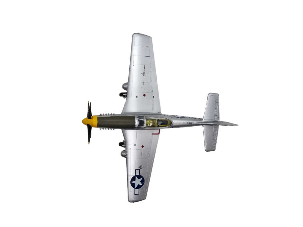 North American P-51D Mustang, USAAF 354th FG, 353rd FS, #44-63607, Glenn Eagleston, 1:48, Easy Models 