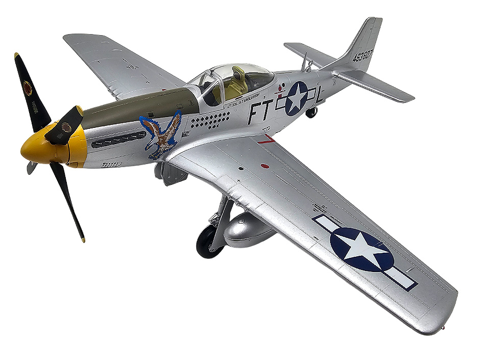 North American P-51D Mustang, USAAF 354th FG, 353rd FS, #44-63607, Glenn Eagleston, 1:48, Easy Models 