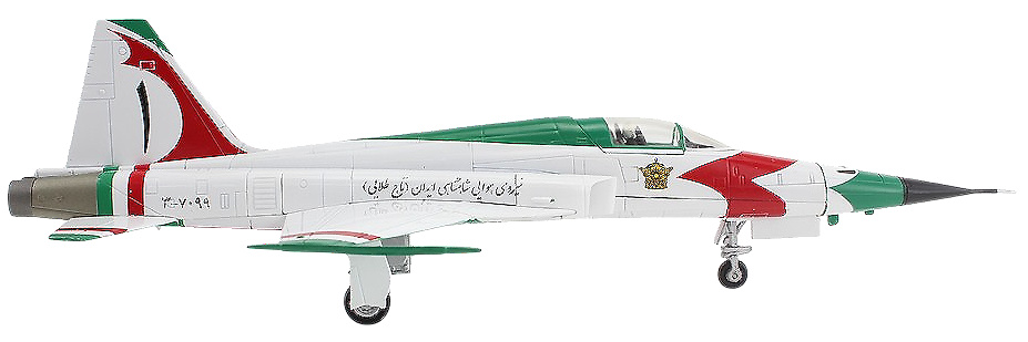 Northrop F-5E Tiger II, IIAF Golden Crown, #3-7099 #1, Iran, 1970s, 1:72, Hobby Master 