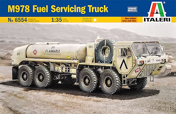 Oshkosh M978 Fuel Servicing Truck, 1:35, Italeri 