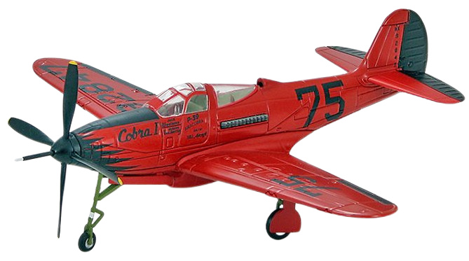 P-39Q-10 Airacobra Cobra I, Skylanes Unlimited Racing Team, Thompson de 1946, Jack Woolams, 1:72, Hobby Master 