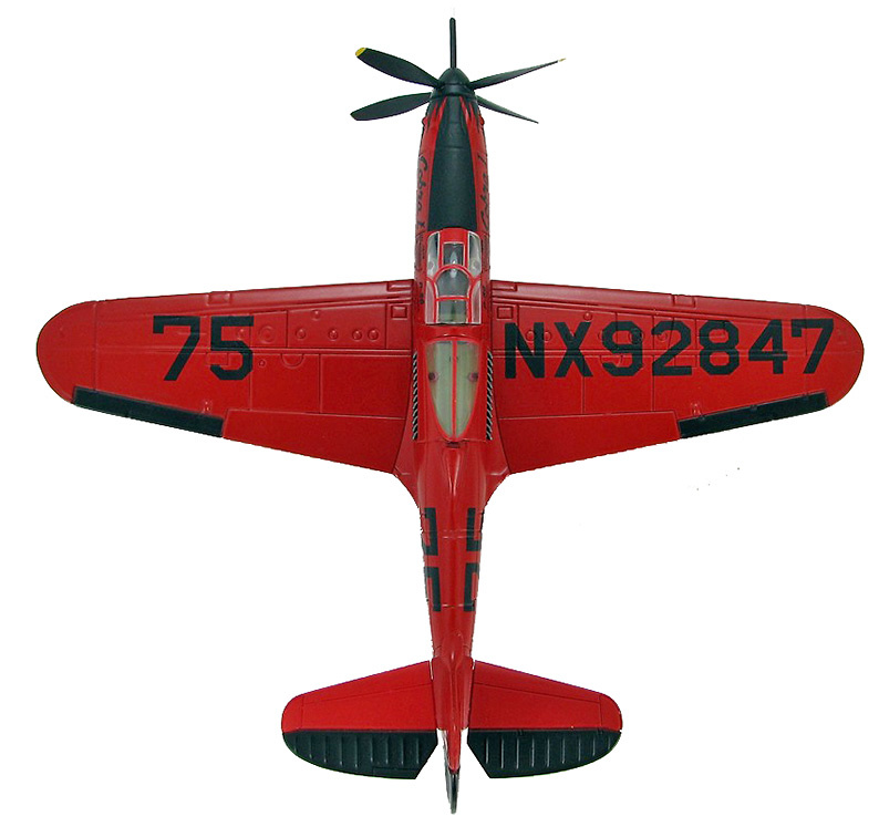 P-39Q-10 Airacobra Cobra I Skylanes Unlimited Racing Team 1946, :72, Hobby Master 