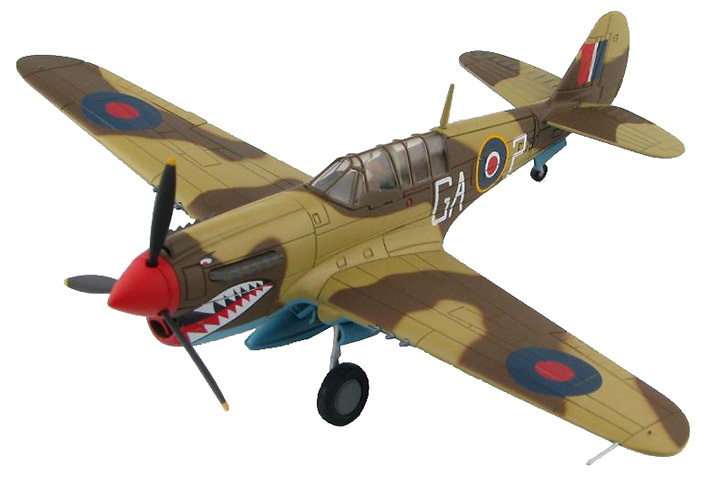 P-40N Kittyhawk FX-760, 112 Squadron, RAF, 1944, 1:72, Hobby Master 