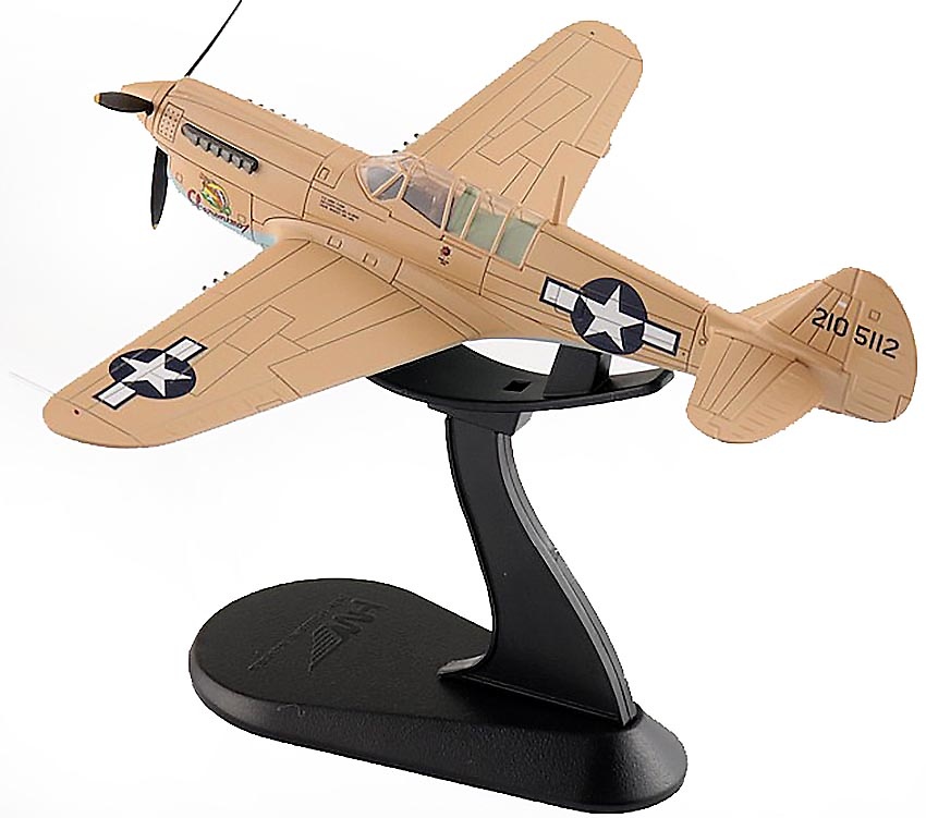 P-40N Warhawk, USAAF, Bruce Campbell, Mankin Island, 1943, 1:72, Hobby Master 