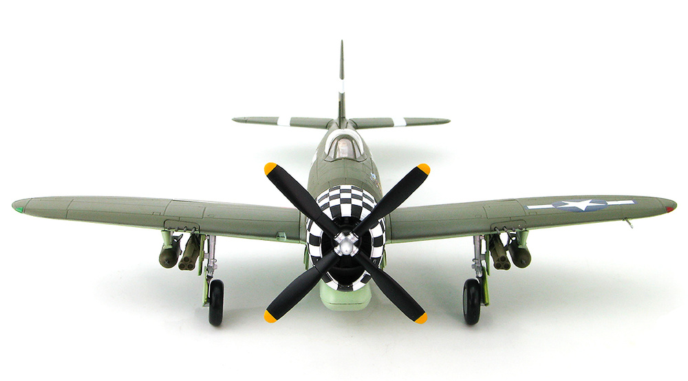 P-47D Thunderbolt 228878, 84th FS/78th FG, England, Autumn 1944, 1:48. Hobby Master 