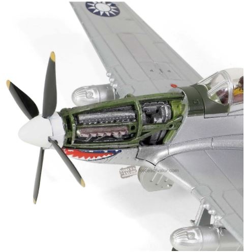 P-51 D ROCA 7th Squadron, 5th Fighter Group, Captain Cheng Sung Ting 1948, 1:72, Forces of Valor 