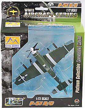 P-51B, 1st Lieutenant Henry Brown, 1:72, Easy Model 