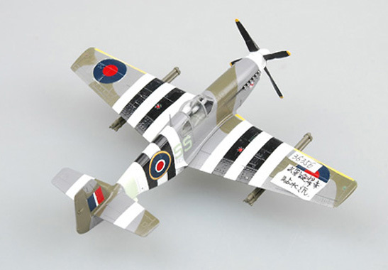 P-51B Mustang, RAF, FZ152, 1944, 1:72, Easy Models 