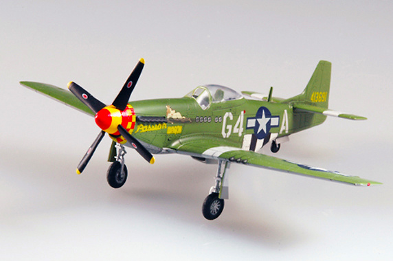 P-51D Mustang IV, 632FS.357FG, USAF, Lieutenant Colonel J. Robertson, 1944, Easy Model 