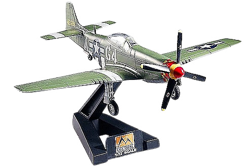 P-51D Mustang IV, 632FS.357FG, USAF, Lieutenant Colonel J. Robertson, 1944, Easy Model 