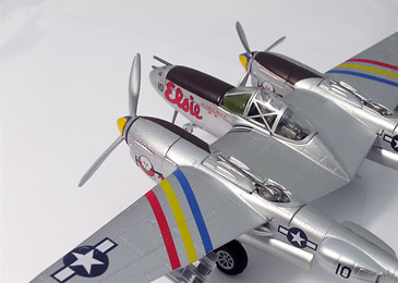 P38 Lighting - Elsie 49th FG Com Col Clay Tice, 1:72, Witty Wings 